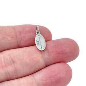Estate Sterling Silver 925 Extraordinary Life Charm